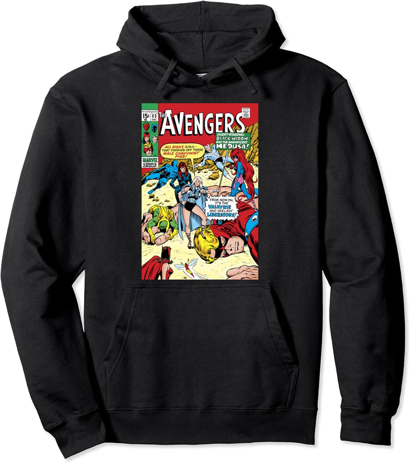 Marvel The Avengers Valkyrie And Her Lady Liberators Cover Pullover Hoodie