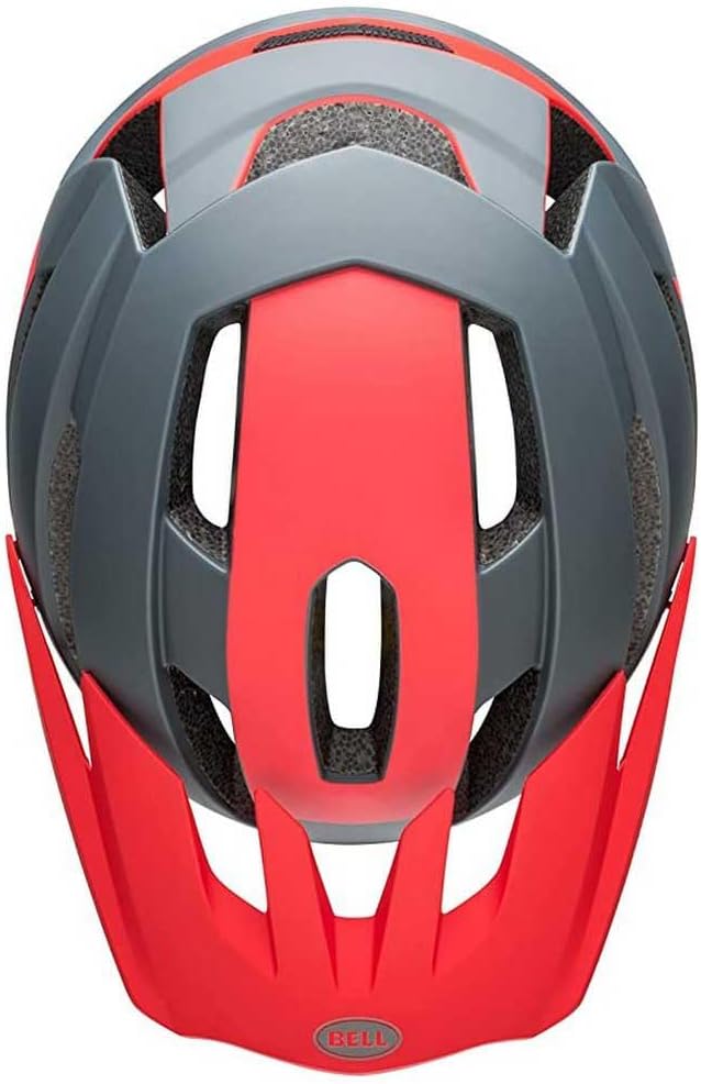 BELL Unisex – Erwachsene 4Forty Air MIPS L Matte Gray/Red, L Matte Gray/Red