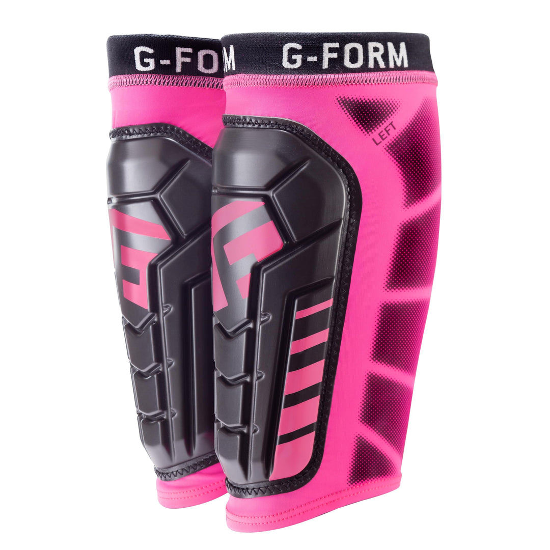 G-Form Pro-S Vento CE Fussball Schienbeinschoner Neon Rosa XL, Neon Rosa XL