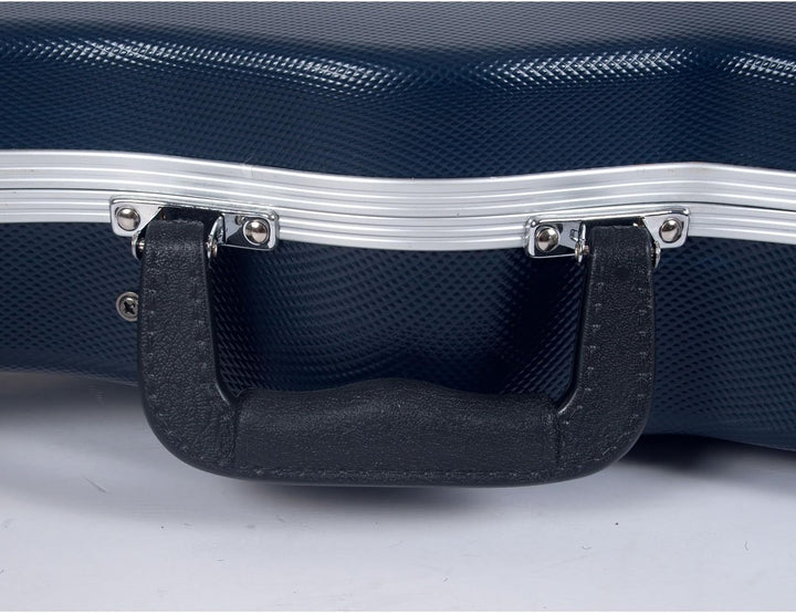 Crossrock CRA860MFBL ABS-Hartschalenkoffer für Mandoline, mit Rucksackriemen, Blau ABS Molded(F-Styl