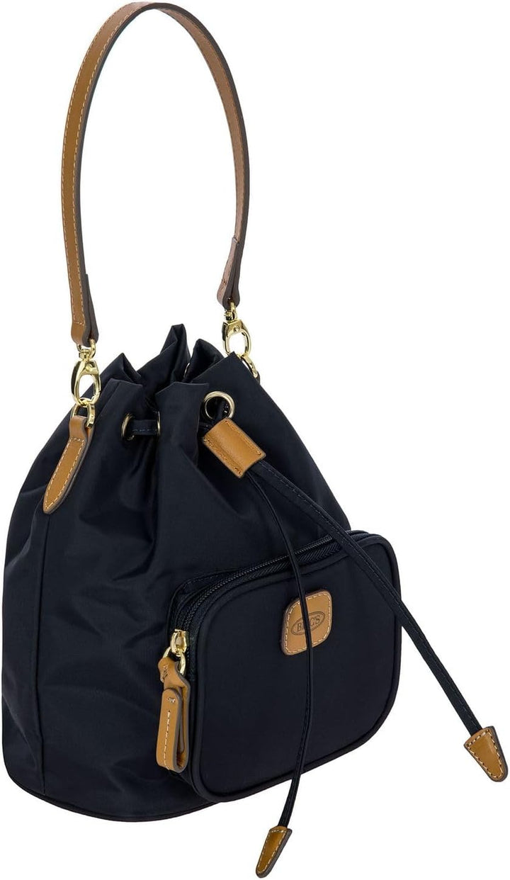 Bric's - Eimerförmige Tasche Aus Recyceltem Nylon Ocean Blue, Ocean Blue