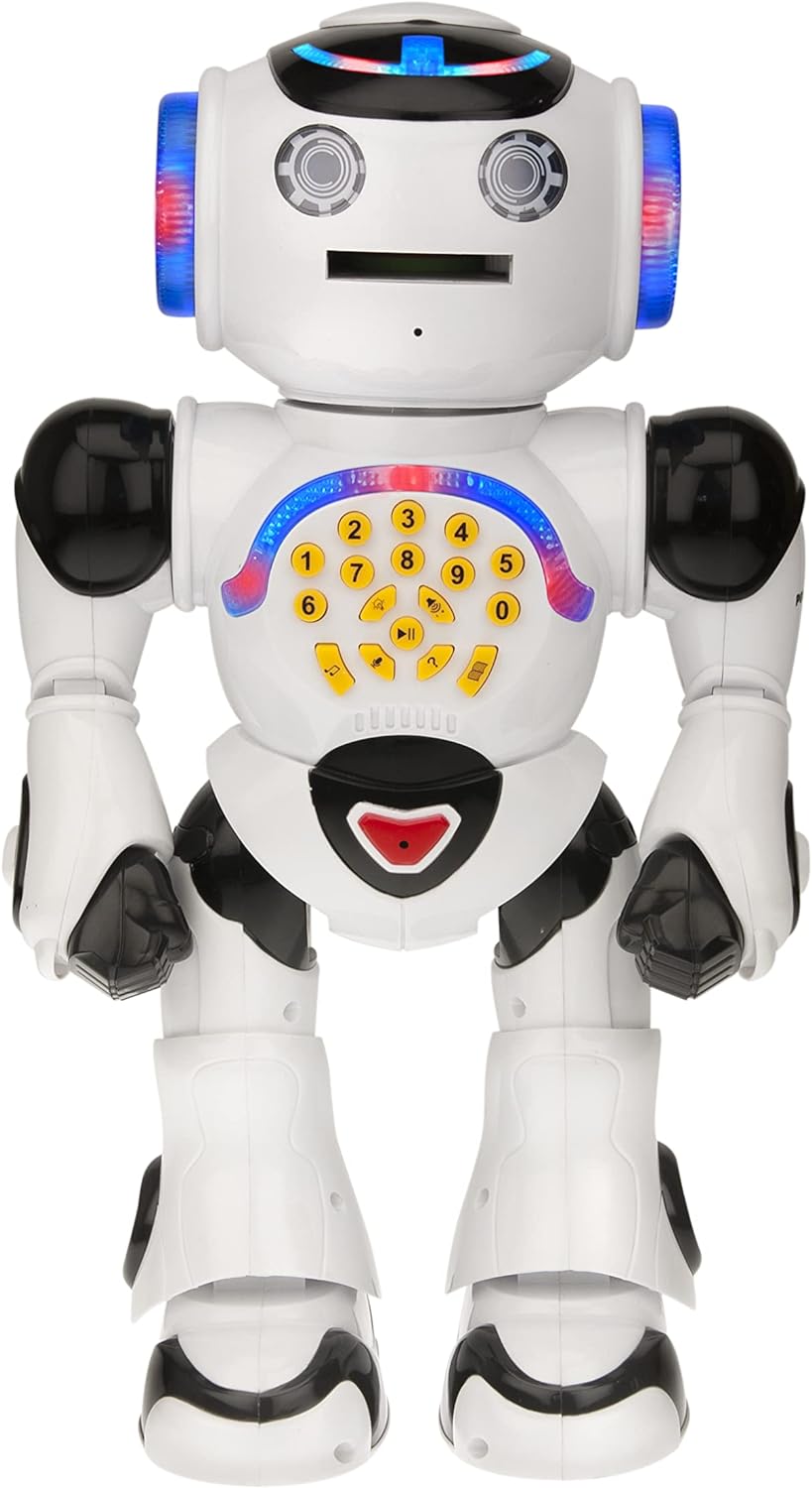 LEXIBOOK ROB50AR Powerman Ferngesteuerter Sprechender Spielzeug-Roboter (Sprache Arabisch), Tanzt, s