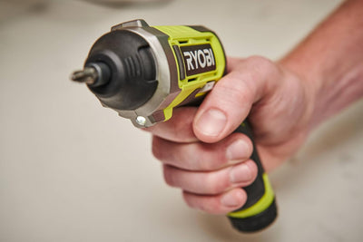 RYOBI 4 V USB-LITHIUM ERGO Akku-Schrauber RSD4-120TA2, inkl. 1 x 4 V 2,0 Ah Akku, USB-C Ladekabel un