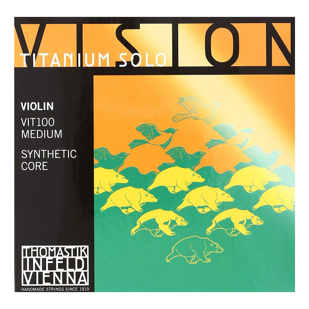 Thomastik Vision Titanium Solo Saiten, Violin 4/4, Satz