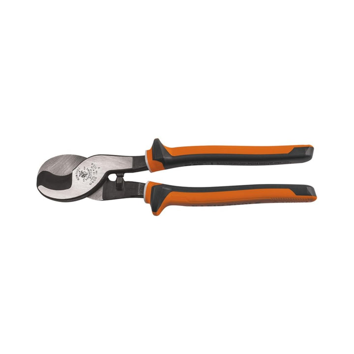 KLEIN TOOLS Elektriker-Kabelschneider, isoliert, hohe Hebelwirkung Slim, Slim