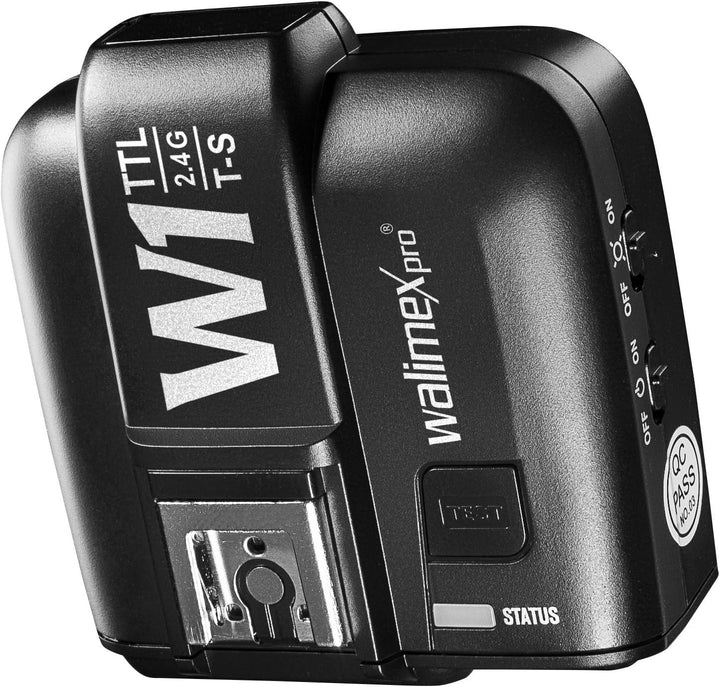 Walimex pro Funkauslöser W1 TTL T-S für Sony Kamera, Funk Fernbedienung und Funk Auslöser für Flash2