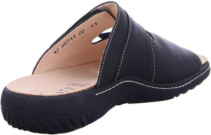 Think! Herren Change Nachhaltige, Wechselfussbett Pantolette 45 EU 0000 Schwarz Kombi, 45 EU 0000 Sc