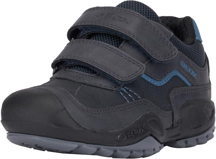 Geox Jungen J New Savage Boy A Schuhe 34 EU Navy Avio, 34 EU Navy Avio