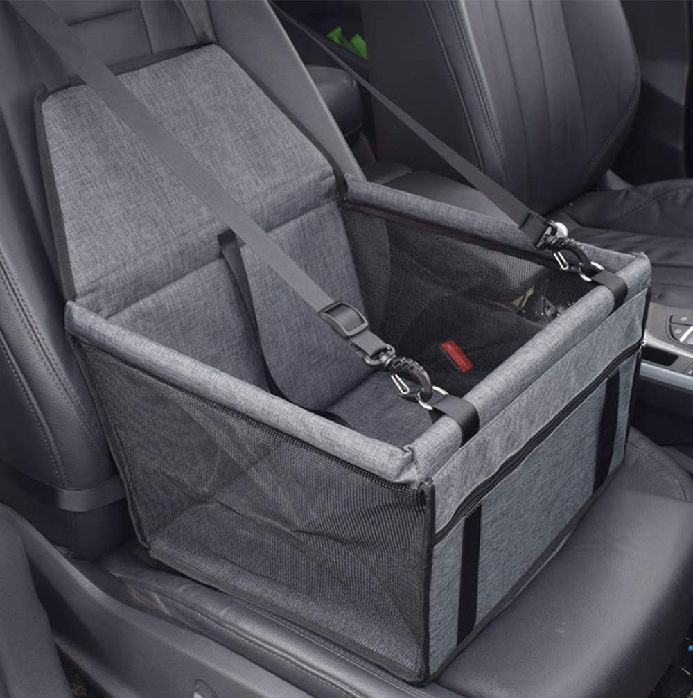 GUOYI Neu Wasserdicht Atmungsaktiv Haustier-Auto-Matte Sicherheit Haustier Auto Booster Waschbar Tra