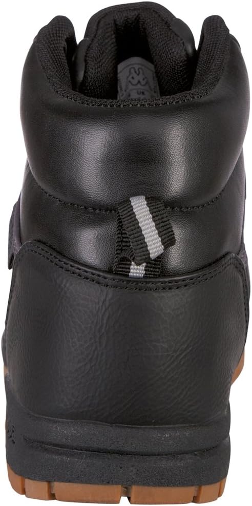 Kappa Unisex Kinder Bright Mid Hohe Sneakers 36 EU Schwarz 1111 Black, 36 EU Schwarz 1111 Black