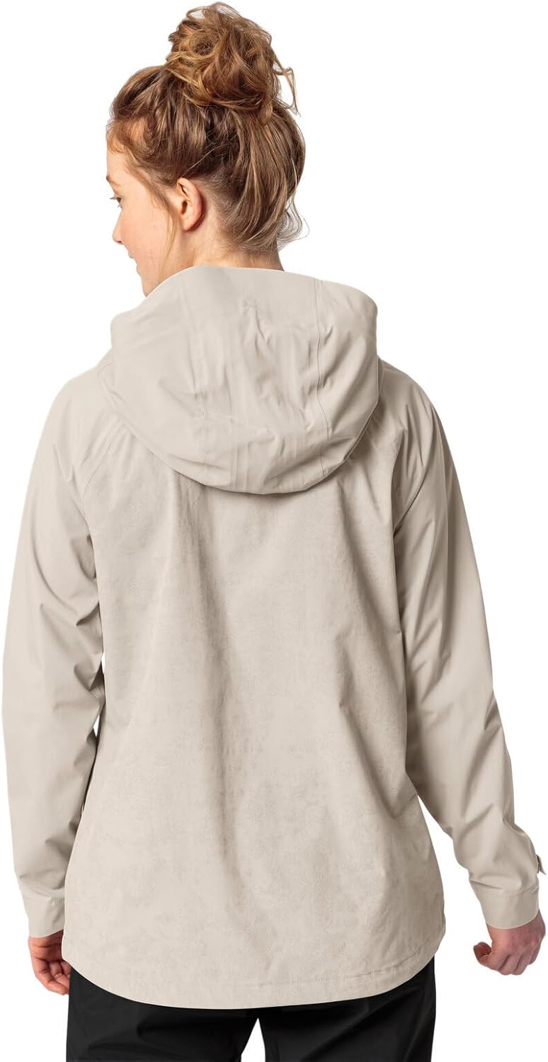 VAUDE Damen Women's Comyou Rain Jacket Jacke 36 ecru, 36 ecru