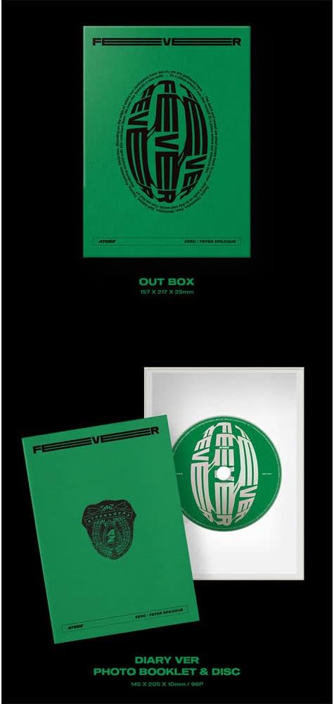 ATEEZ - ZERO : FEVER EPILOGUE Album Diary Version (Folded Poster)