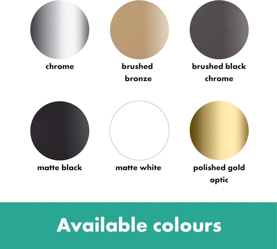 hansgrohe Duschkopfhalterung Porter E, Brushed Bronze, 78,00, Brushed Bronze