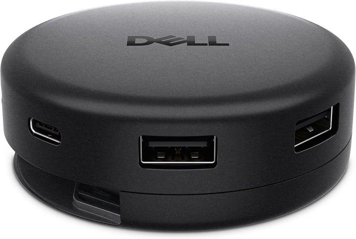 Dell DA326・Kabelgebunden・USB 3.2 Gen 1 (3.1 Gen 1) Type-C・100 W・2500 Mbit/s・Schwarz・1,25 Gbit/ (DA32