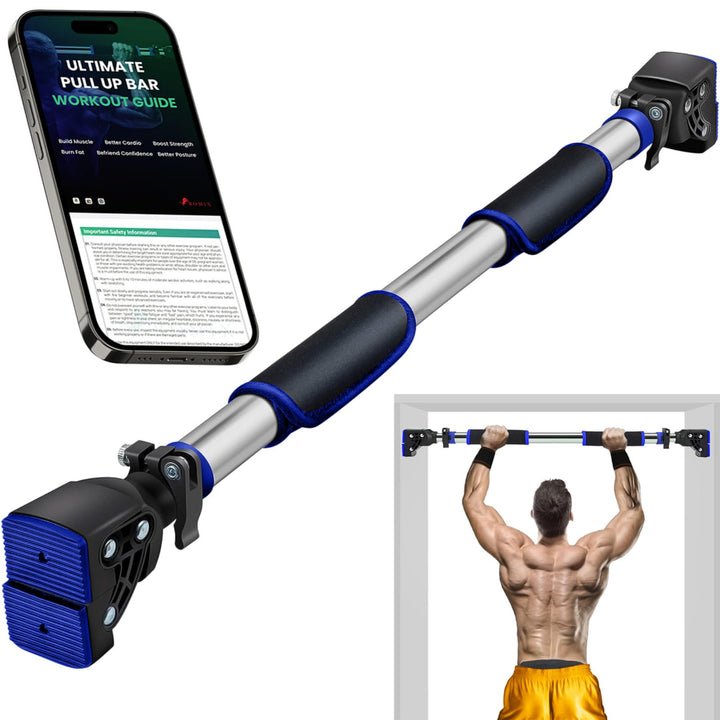 Romix Tür Klimmzugstange Türrahmen, Verstellbar Keine Schrauben Klimmzugstangen wand Trainingsgerät