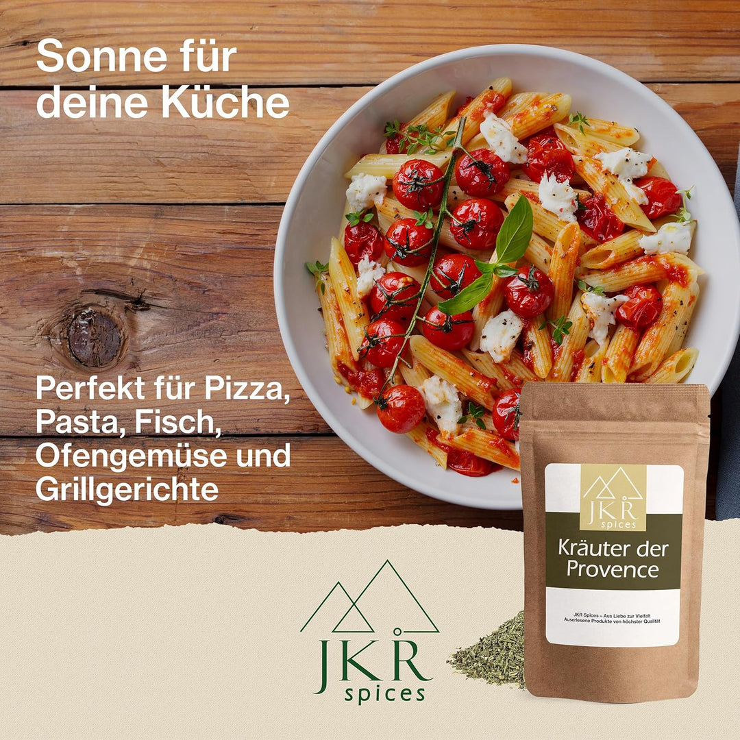 JKR Spices Kräuter der Provence Gewürzmischung 900g - mediterrane Kräuter Gewürz - Ideal für Pizza &