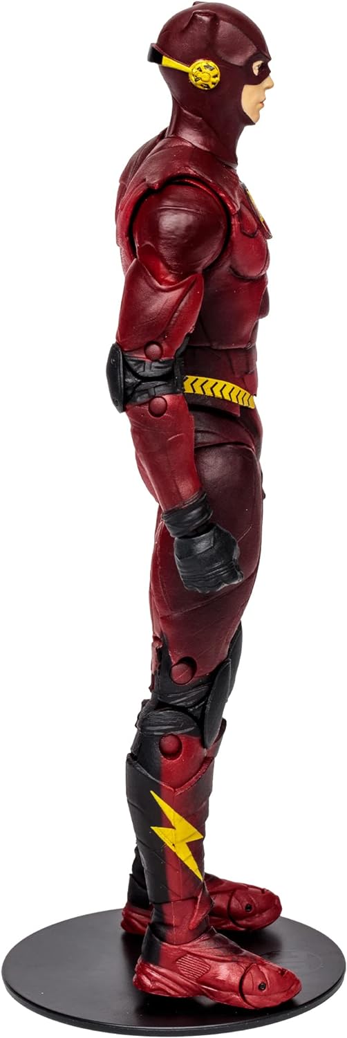 BANDAI - McFarlane Actionfigur DC Film The Flash, Batman-Anzug, Mehrfarbig, TM15516 Flash Batman-Kos