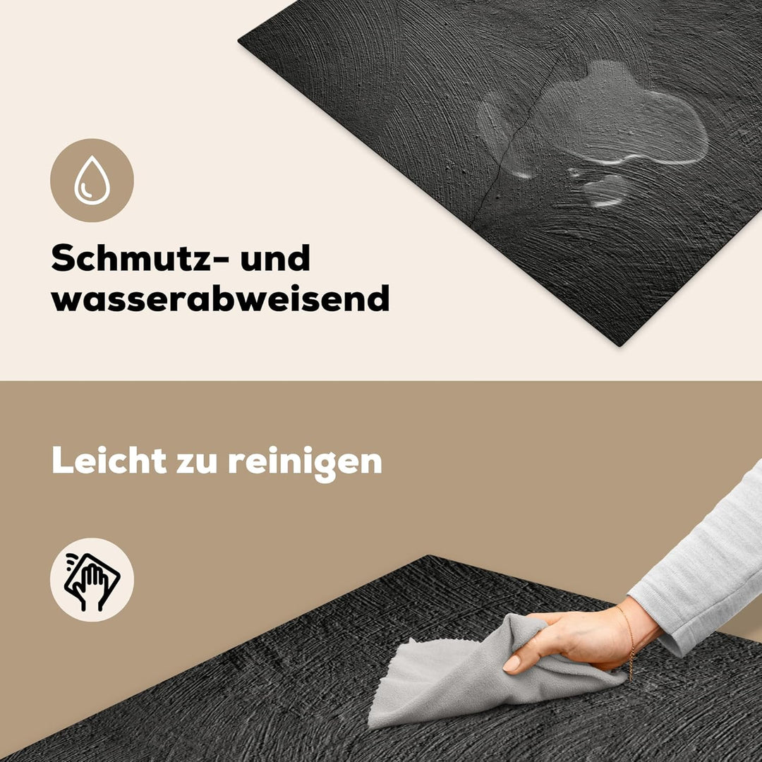 Herdabdeckplatte Einteilig Küche Herdabdeckung Induktionsfeld Ceranfeld Herdabdeckplatten Vinyl Matt