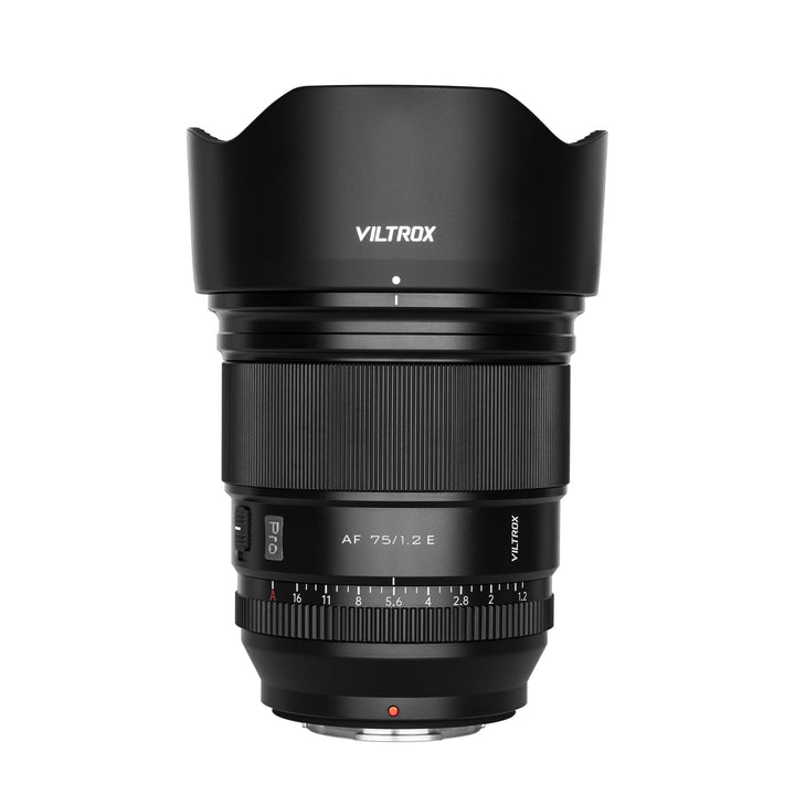 VILTROX 75mm f/1.2 F1.2 PRO Autofokus Objektiv für Sony E-Mount Ultra Weitwinkel APS-C Prime Objekti