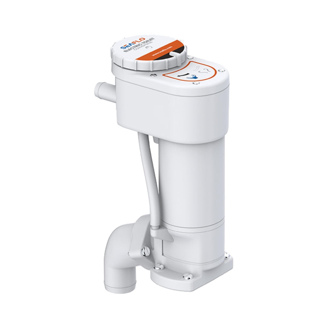 Seaflo Manuell auf elektrische Marine WC-Umrüstsatz, Weiss, SFMTP1-02 12 V, 12 V