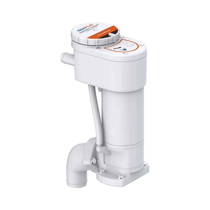 Seaflo Manuell auf elektrische Marine WC-Umrüstsatz, Weiss, SFMTP1-02 12 V, 12 V