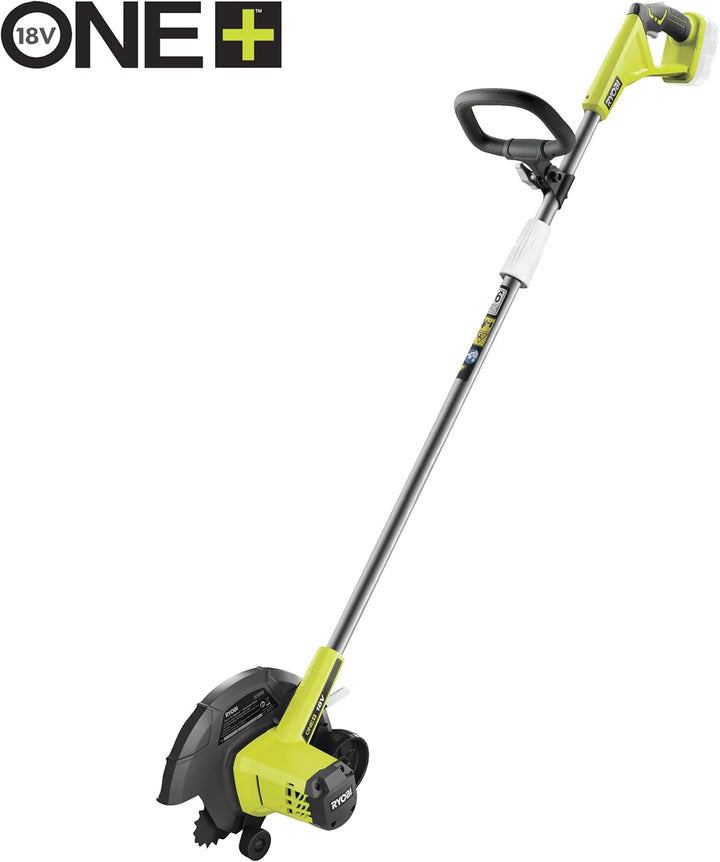 RYOBI 18 V ONE+ Akku-Rasenkantenschneider RY18EGA-0 (Verstellbarer Griff, 22 cm Messer, 4-stufige Sc