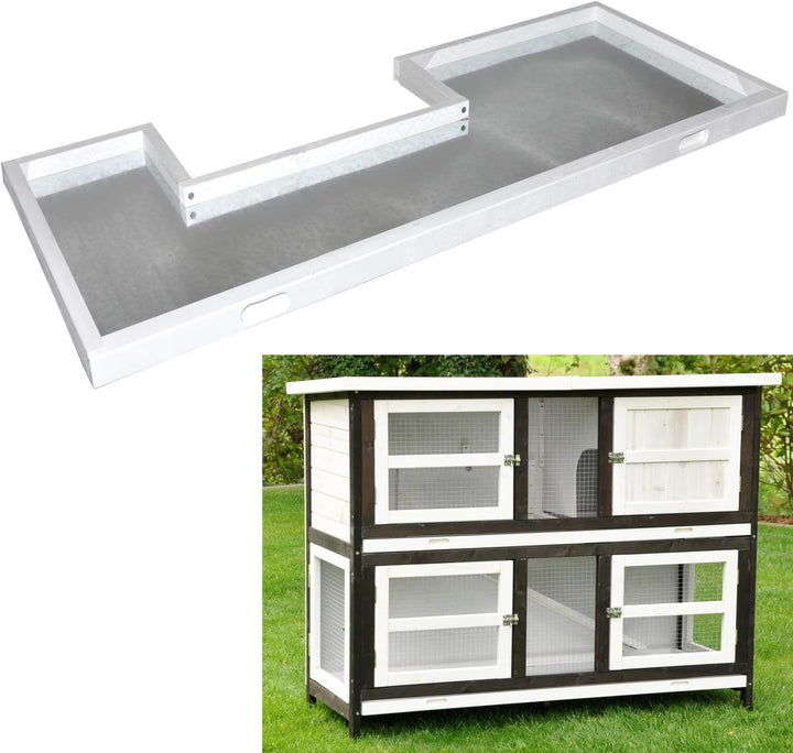 nanook Obere Ersatz Kotwanne Streuwanne Kaninchenstall Kleintierstall Hasenstall Frederik 32111/Sila
