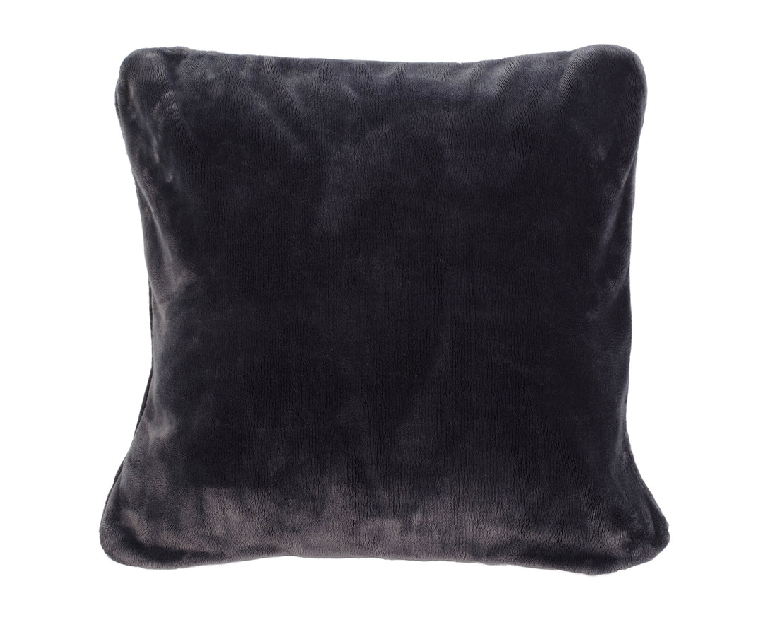 Gözze - Premium Cashmere-Feeling Kissenbezüge, 500 g/m², 50 x 50 cm - Anthrazit, Anthrazit