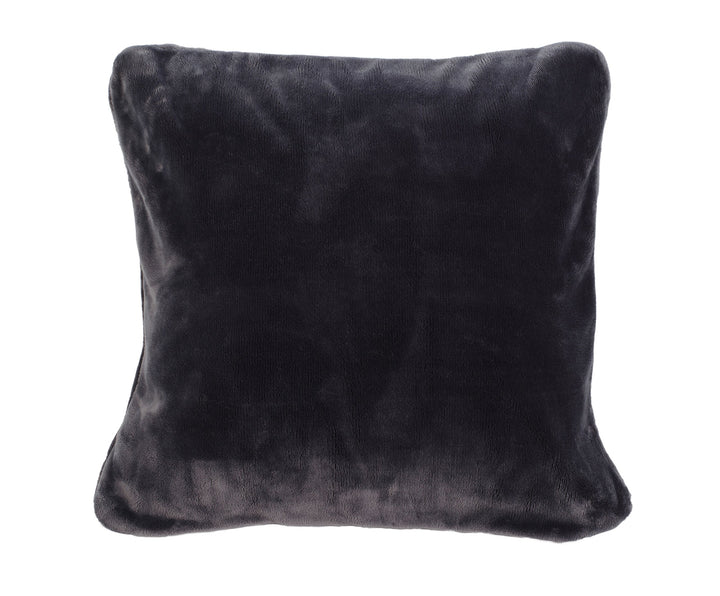 Gözze - Premium Cashmere-Feeling Kissenbezüge, 500 g/m², 50 x 50 cm - Anthrazit, Anthrazit