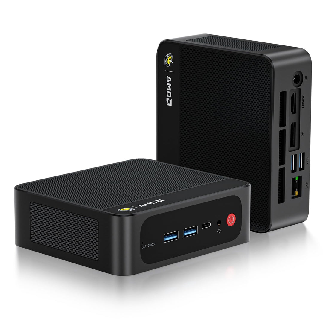 Beelink SER5 PRO Mini PC, AMD Ryzen 7 5850U (8C/16T, bis zu 4.4Hz), Mini Computer 32G DDR4 RAM/1TB M