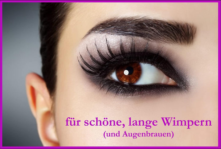 Wimpernserum - Wimpernverlängerung; (2x 6 ml) - Schwarz, 2x 6 ml