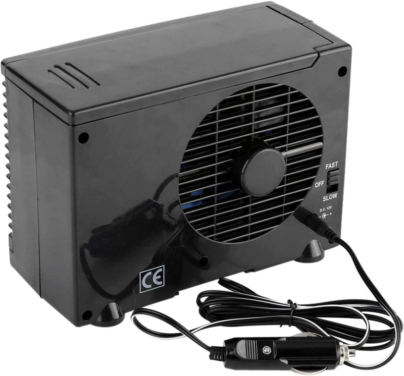 Car Conditioner Fan, 20x11x15cm 12V Tragbarer Klimakühler mit Einstellbarem Geschwindigkeiten Auto-K