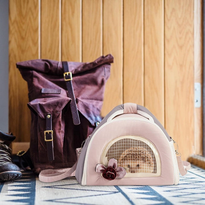 Transportboxen für kleine Hunde, Transportboxen für Kleintiere | Kaninchen-Reisetragetasche Tragetas