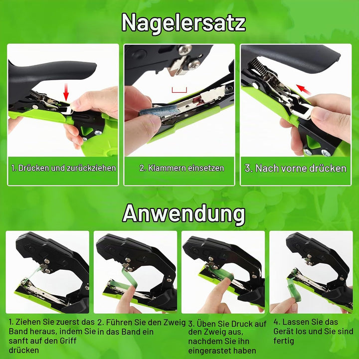 bindezange für pflanzen Pflanzenbindemaschine Bindezange für Pflanzen mit 10000 Stück Nägel und 20 R