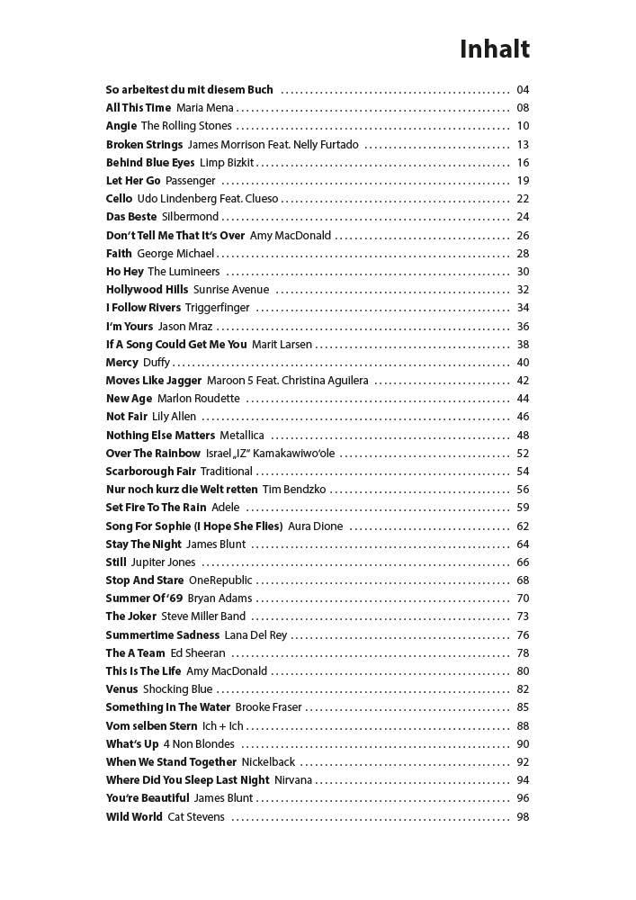 Let's Play Ukulele Pop Rock Hits (mit 2 CDs): Songbook für Sopran-Ukulele - 40 tolle Songs für Ukule