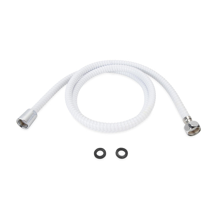 Camco 43717 rv-Showers Weiss 153 cm langer, flexibler Duschschlauch, Weiss 153 cm langer, flexibler