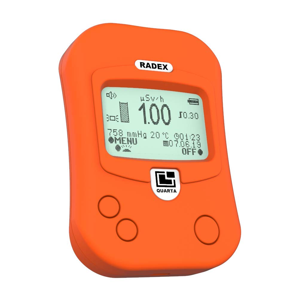 Radex RD1212-BT "Outdoor" Edition fortschrittlicher Strahlungsmelder, Geigerzähler, Dosimeter mit Bl