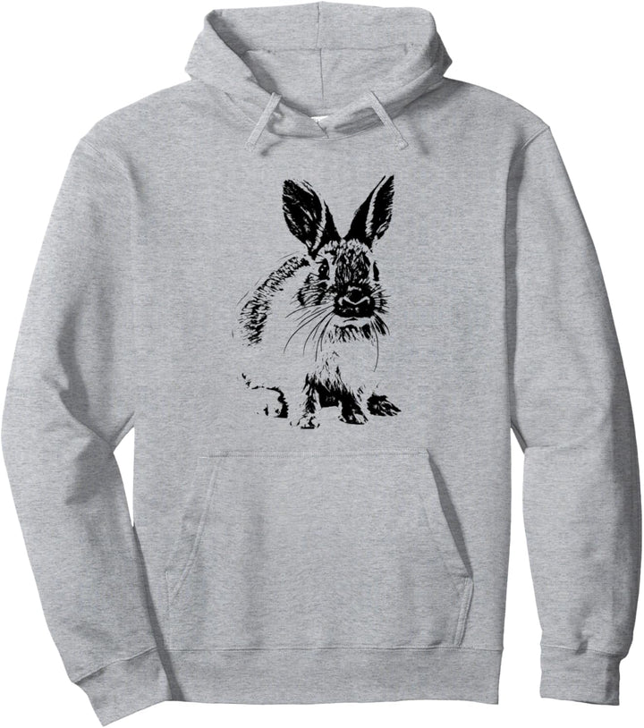 Häschen Hase Motiv Haustiere Nagetiere Hasen Kaninchen Pullover Hoodie