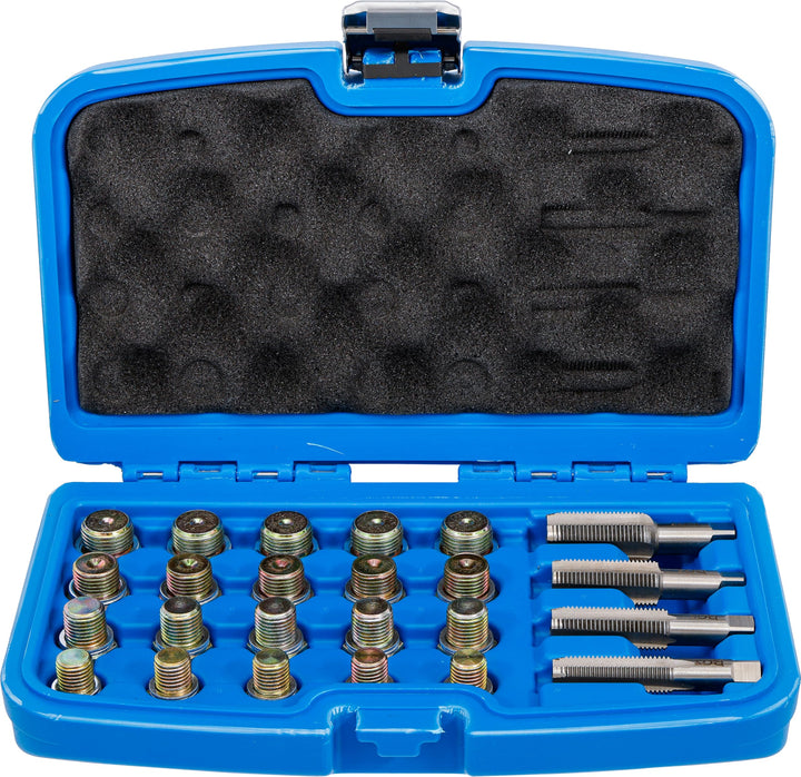 BGS 126 | Reparatursatz für Öl-Ablass-Gewinde | 64-tlg. Reparatursatz | 64-tlg., Reparatursatz | 64-