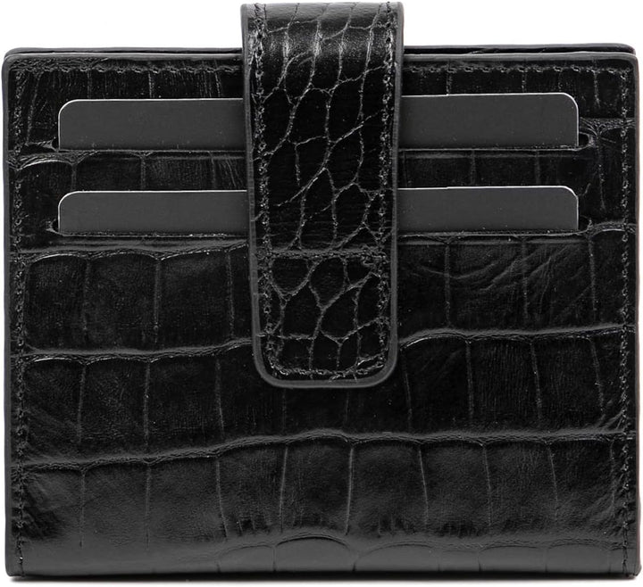 Solo Pelle Slim Wallet aus echtem Leder Platz für über 20 Karten Slimwallet Kartenetui Geldbörse für
