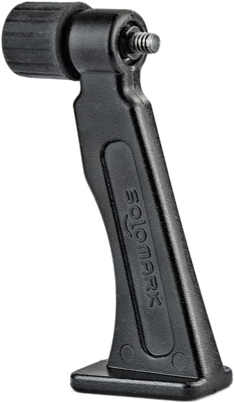 SOLOMARK Fernglas Stativ Adapter – Aluminium Stativadapter für Ferngläser, 1/4-Zoll-Stativ mit Schra