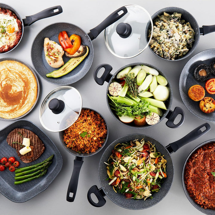 Russell Hobbs RH02800EU7 grosse Bratpfanne, antihaftbeschichtet, induktionsgeeignet, Kochen mit weni