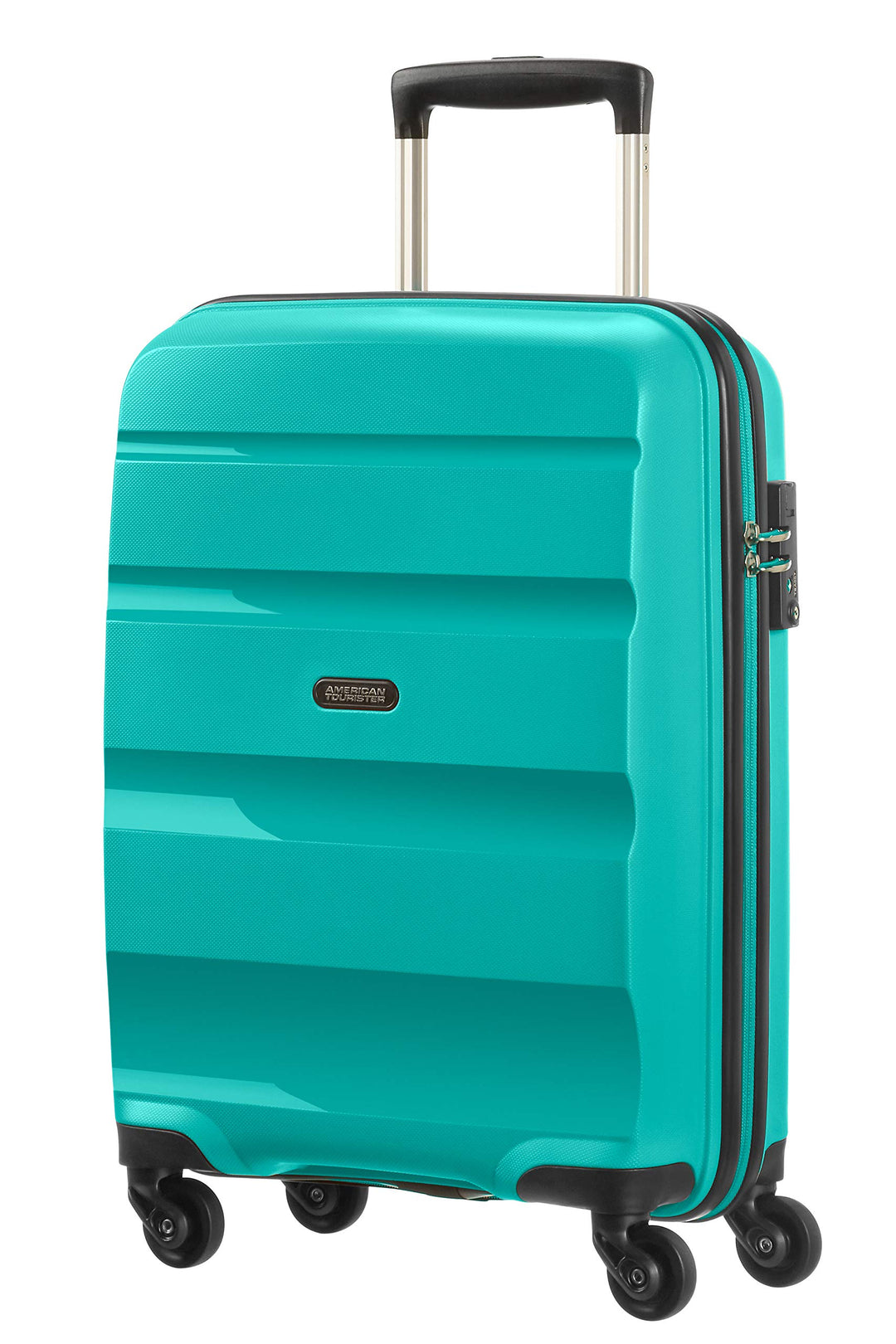 American Tourister Bon Air - Spinner S, Handgepäck, 55 cm, 31.5 L, Türkis (Deep Turquoise) Türkis (D