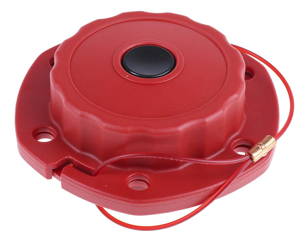 Miniatur Nylon Kabelverriegelungssystem, 100 mm x 2,44 m x 45 mm, rot