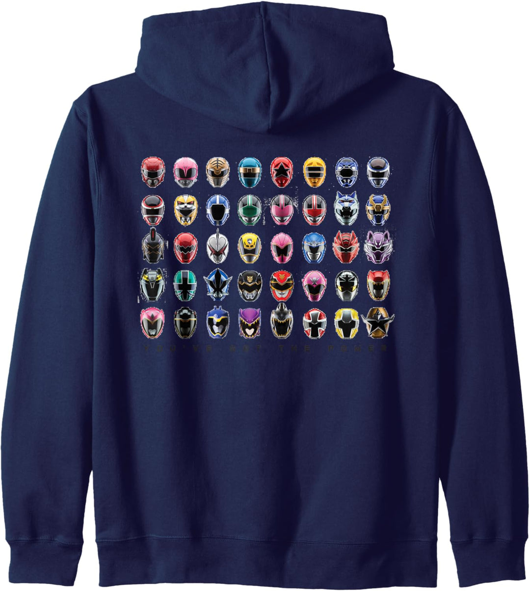 Jubiläum der Power Rangers Head Power Kapuzenjacke