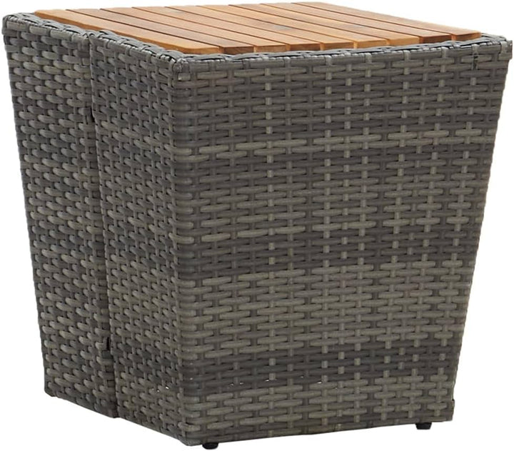 vidaXL Akazienholz Massiv Beistelltisch Gartentisch Gartenmöbel Balkontisch Tisch Terrassentisch Bis