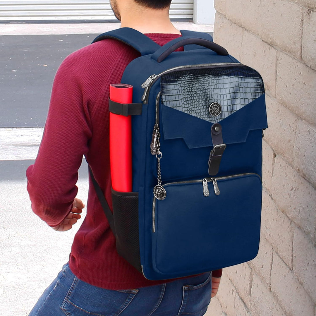 ENHANCE MTG-Rucksack - Sammleredition TCG-Rucksack für Deckboxen, gesleevte Karten, Spielmatten, MTG
