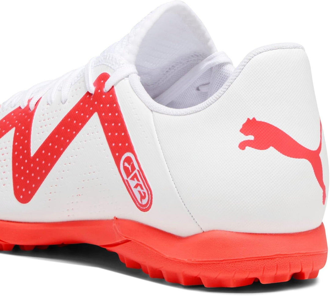 PUMA Herren Future Play Tt Fussballschuh 40 EU Puma White Fire Orchid, 40 EU Puma White Fire Orchid