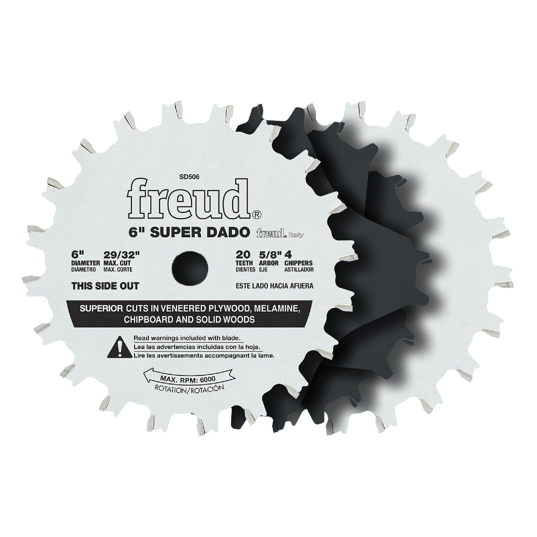 Freud sd408-Sicherheit Dado Set – 40Z, SD506 Freud SD506, Freud SD506