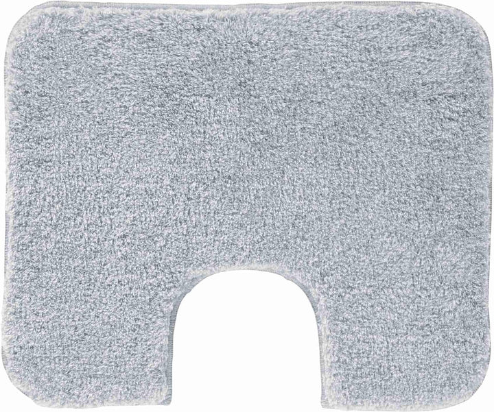 Grund Melange Badteppich, Acryl, Silber, 50 x 60 cm 50 x 60 cm Silber, 50 x 60 cm Silber
